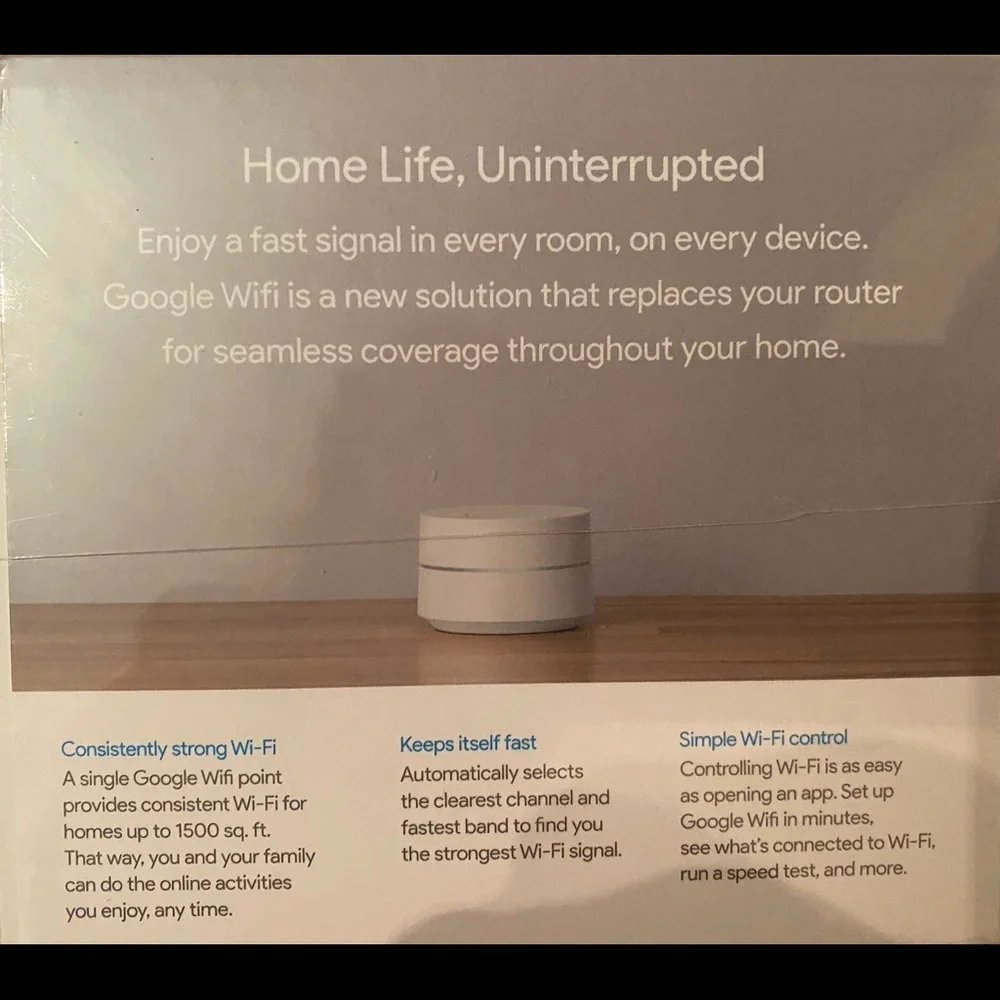 Home WiFi System by Google